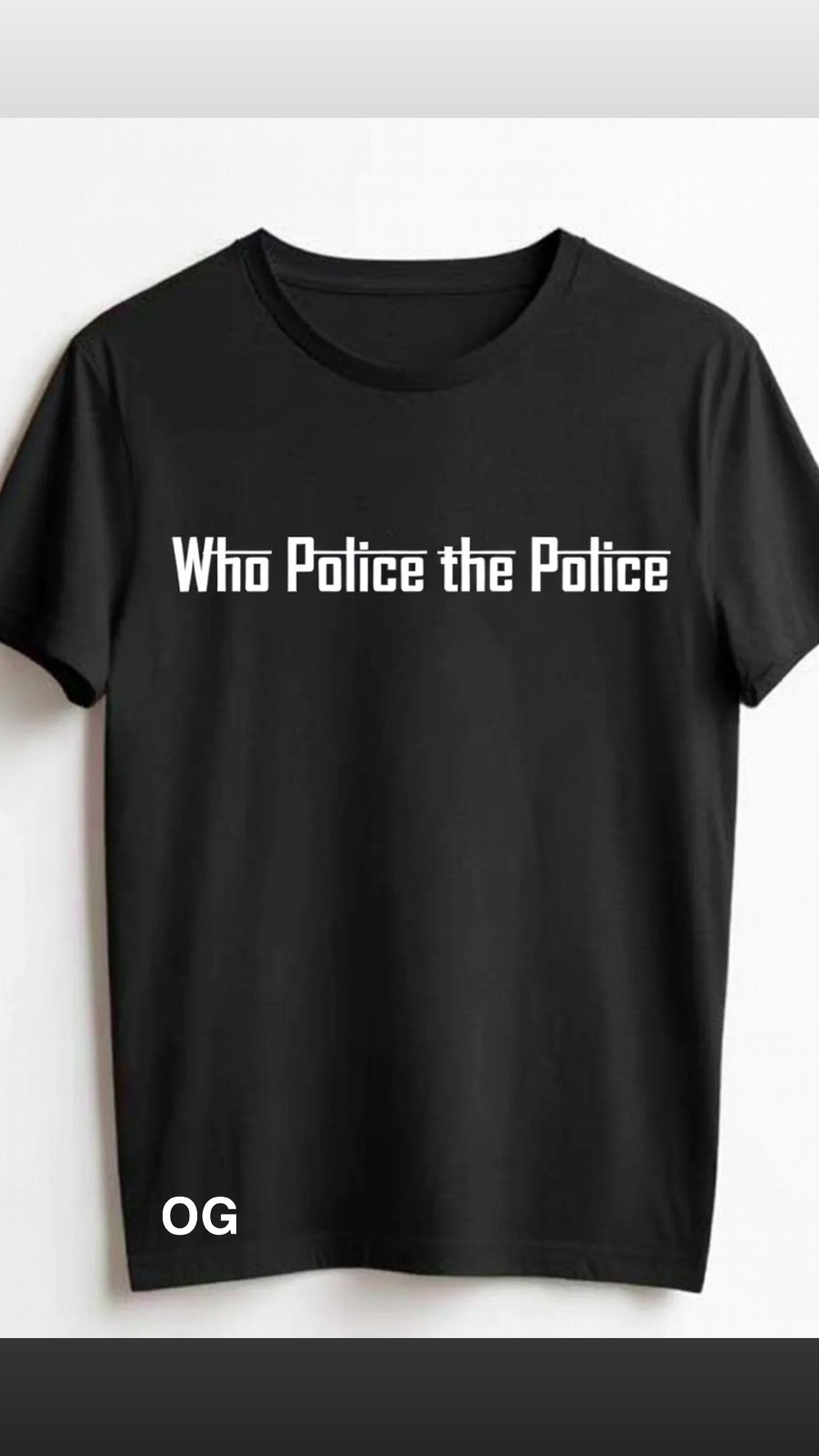 Who police the police